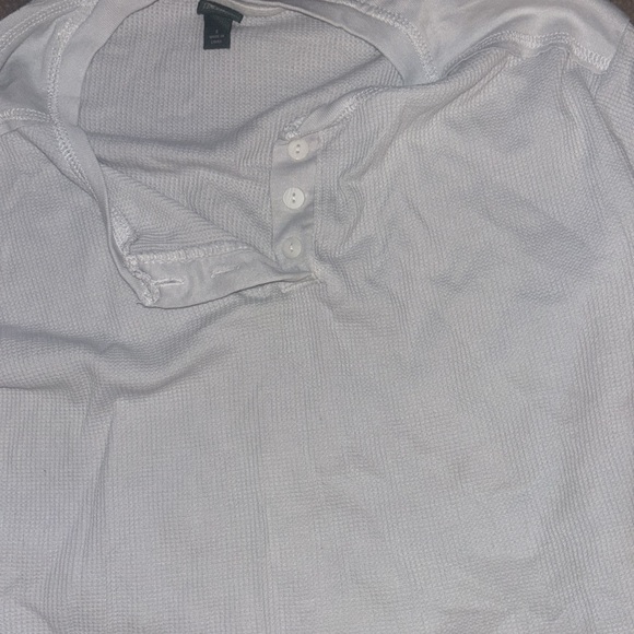 wild fable waffle cropped button front long sleeve size small - Picture 3 of 6